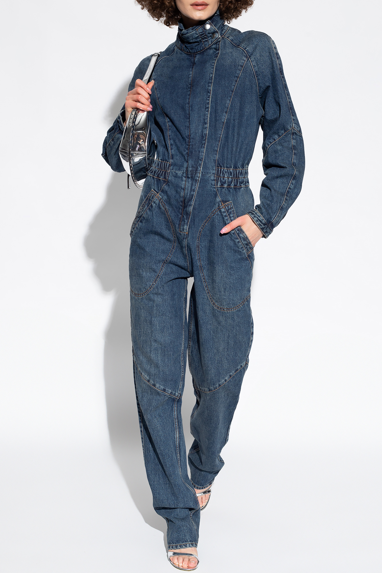 Isabel marant cheap denim jumpsuit